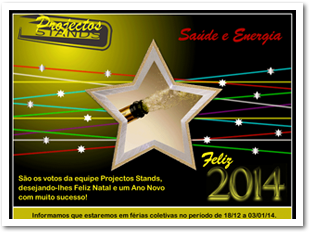 Projectos Eventos - Cartão Boas Festas 2013