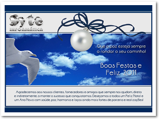 Syte Informática - Cartão Natal 2010