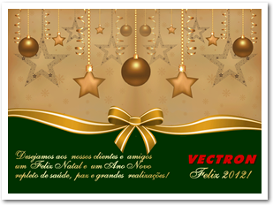 Vectron - Locadora de Equipamentos - Cartão Natal 2011